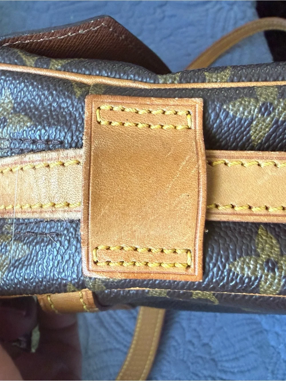 Louis Vuitton felt serial information